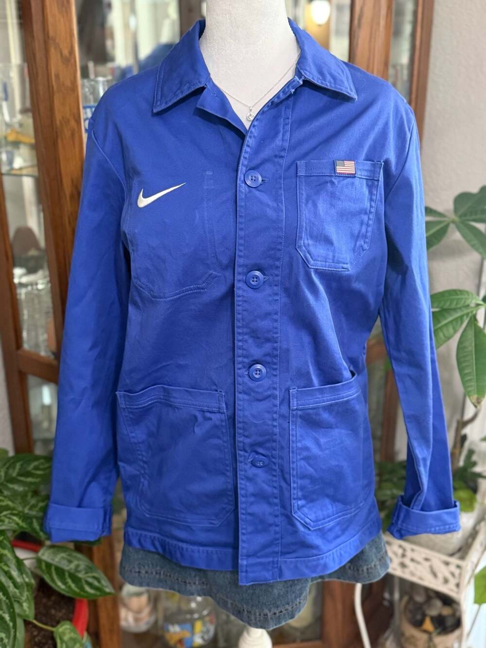 Nike SB Team USA 2024 Paris Olympics Chore Jacket Astronomy Blue